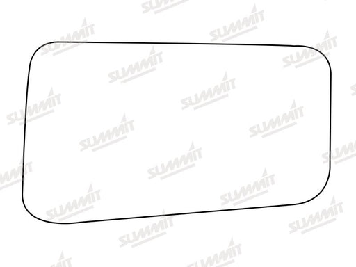 Summit Stick-On Standard Mirror Glass fits Vauxhall Cavalier LHS - Summit Shop