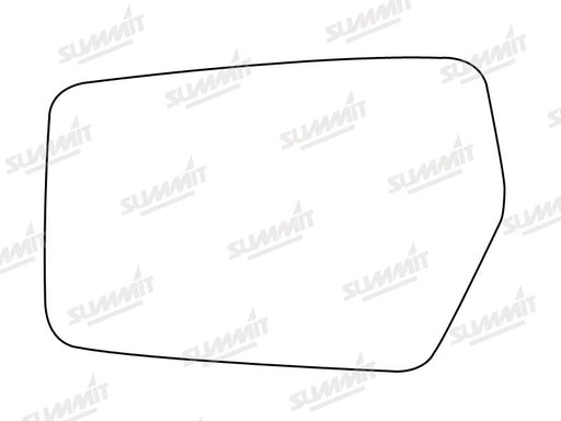 Summit Stick-On Standard Mirror Glass fits Skoda Favourit RHS - Summit Shop