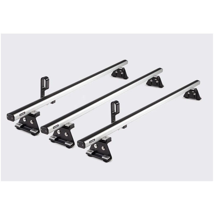 Summit Commercial 3 x Aluminium Fixed Point Roof Bars Rack 1.5m SULC-013 - Summit Shop