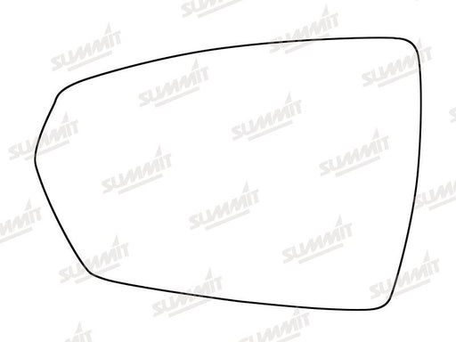 Summit Heated Base Plate With Standard Mirror Glass fits VW Polo 17 on LHS - Summit Shop