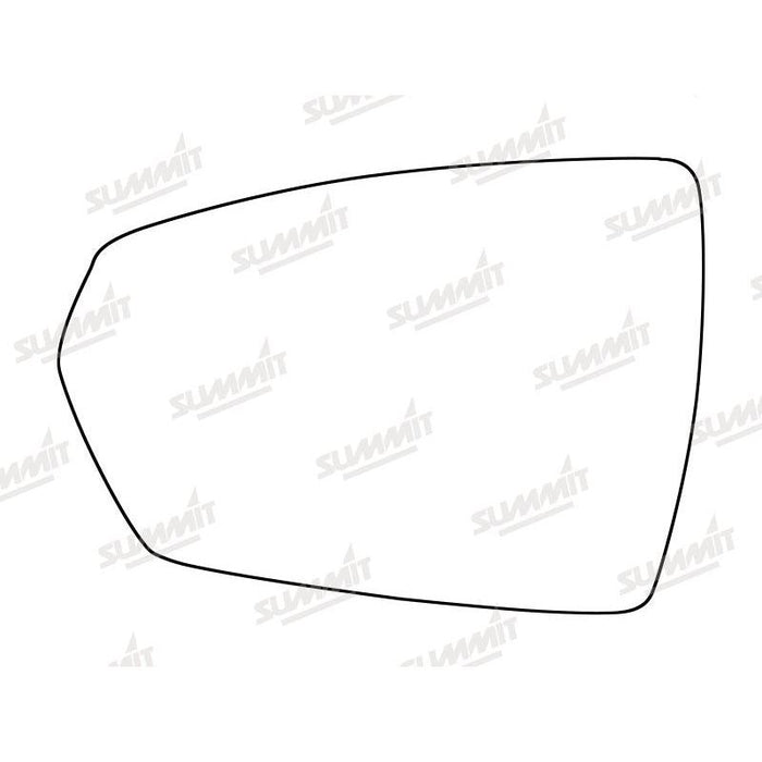 Summit Heated Base Plate With Standard Mirror Glass fits VW Polo 17 on LHS - Summit Shop