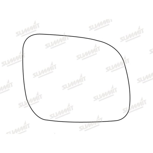 Summit Stick-On Aspheric Mirror Glass fits VW Lupo 99 to 00 RHS - Summit Shop