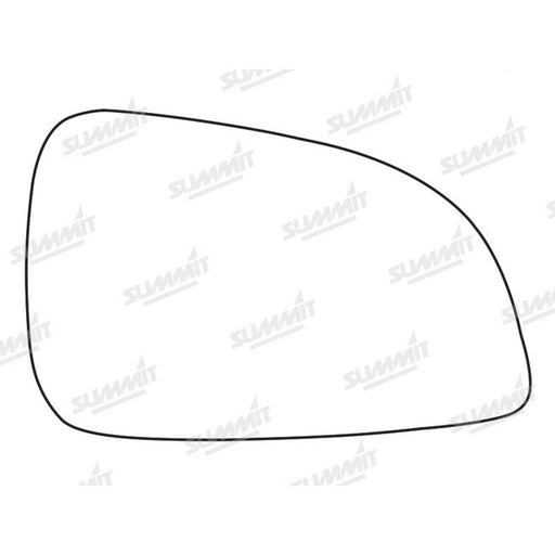 Summit Heated Backing Plate with Standard Glass fits Vauxhall Astra 09-11 RHS - Summit Shop