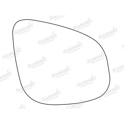 Summit Stick-On Aspheric Mirror Glass fits Renault Kangoo 12 on RHS - Summit Shop