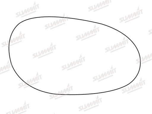 Summit Stick-On Aspheric Mirror Glass fits MCC Smart Car LHS - Summit Shop