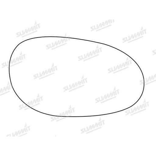 Summit Stick-On Aspheric Mirror Glass fits MCC Smart Car LHS - Summit Shop