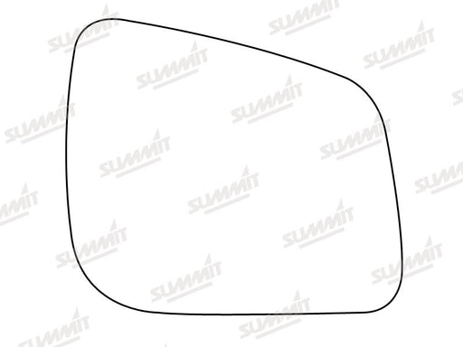 Summit Stick-On Aspheric Mirror Glass fits Mercedes A B Class 09 on RHS - Summit Shop