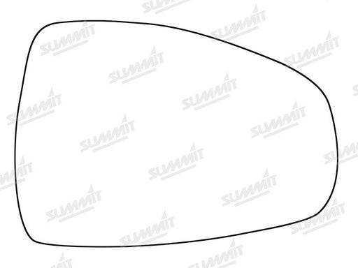 Summit Stick-On Aspheric Mirror Glass fits Audi A6 12 on RHS - Summit Shop