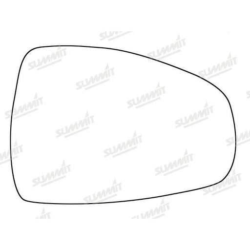 Summit Stick-On Aspheric Mirror Glass fits Audi A6 12 on RHS - Summit Shop