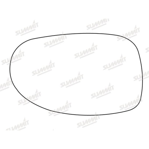 Summit Heated Base Plate With Blind Spot Mirror Glass fits Citroen C5 RHS - Summit Shop