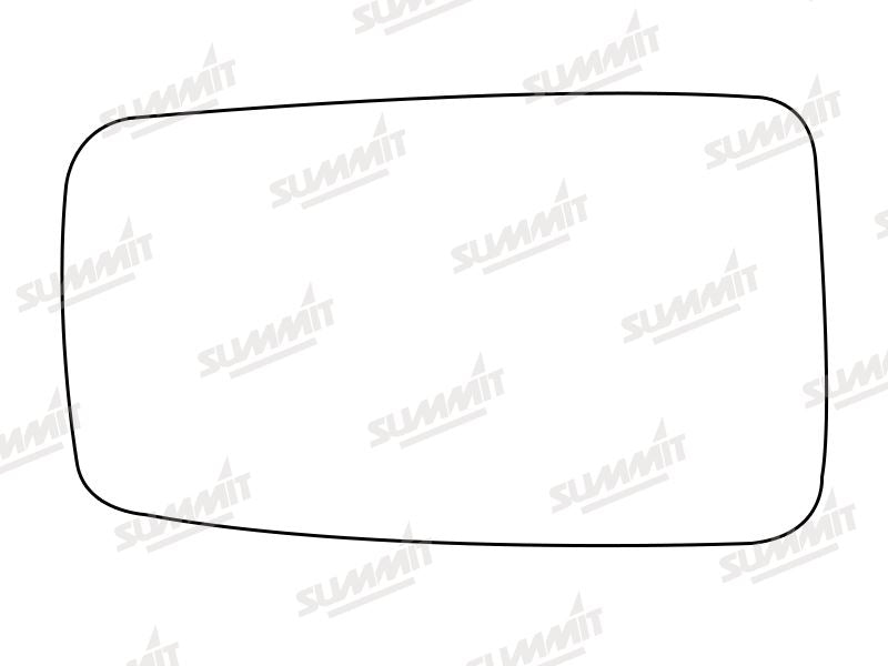 Summit Stick-On Standard Mirror Glass fits Renault Espace RHS - Summit Shop