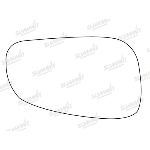 Summit Stick-On Aspheric Mirror Glass fits Volvo S60 V70 00 on RHS - Summit Shop