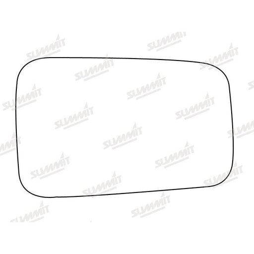 Summit Stick-On Standard Mirror Glass fits Renault 18 83 on RHS - Summit Shop