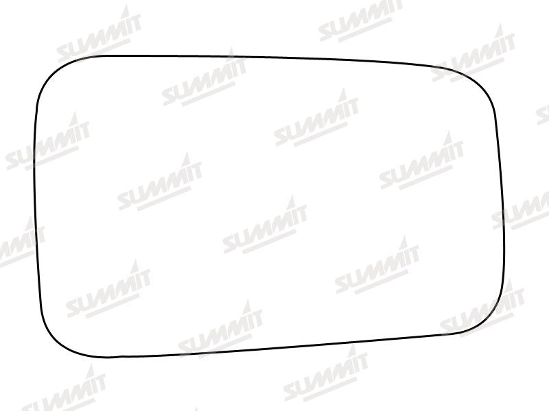 Summit Stick-On Standard Mirror Glass fits Renault 18 83 on RHS - Summit Shop