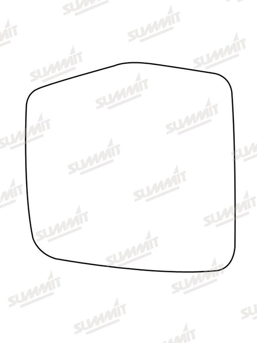 Summit Non-Heated Base Plate With Standard Mirror Glass fits Citroen Jumpy LHS - Summit Shop