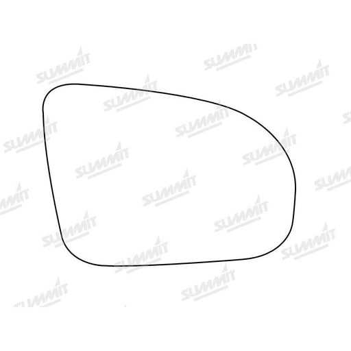 Summit Stick-On Standard Mirror Glass fits Vauxhall Corsa 93 to 00 RHS - Summit Shop