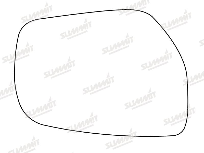 Summit Heated Base Plate With Standard Mirror Glass fits Renault Koleos 07 on RHS - Summit Shop