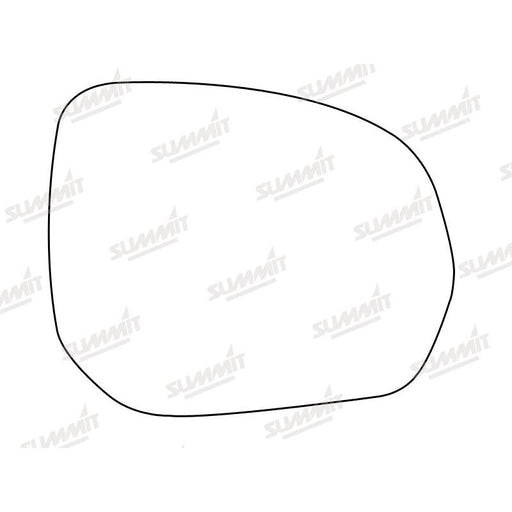 Summit Heated Base Plate With Standard Mirror Glass fits Citroen C3 C4 Picasso, Peugeot 3008 5008 RHS - Summit Shop