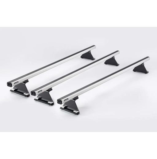Summit Commercial 3 x Aluminium Fixed Point Roof Bars Rack 1.7m SULC-008 - Summit Shop