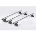 Summit Commercial 3 x Aluminium Fixed Point Roof Bars Rack 1.7m SULC-008 - Summit Shop