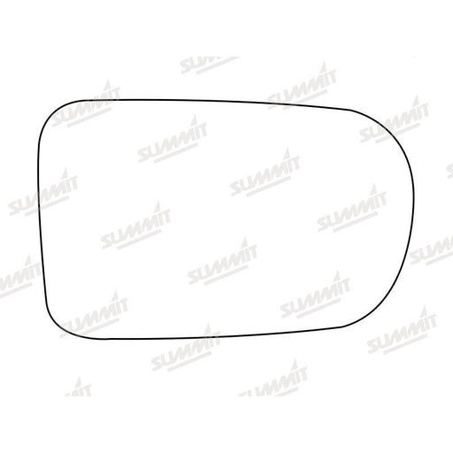 Summit Stick-On Standard Mirror Glass fits Daihatsu Charade LHS - Summit Shop