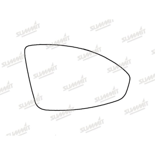 Summit Stick-On Standard Mirror Glass fits Chevrolet Cruze 09 on RHS - Summit Shop