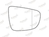 Summit Stick-On Standard Mirror Glass fits Kia Carens 13 to 17 RHS - Summit Shop