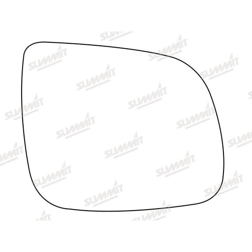 Summit Stick-On Standard Mirror Glass fits VW Touran, Audi Q5 & Q7 RHS - Summit Shop