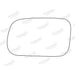 Summit Stick-On Standard Mirror Glass fits Kia Mentor I II LHS - Summit Shop