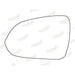 Summit Stick-On Standard Mirror Glass fits Kia Rio 17 on LHS - Summit Shop