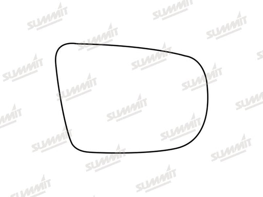 Summit Stick-On Standard Mirror Glass fits Subaru Legacy 03 to 09 RHS - Summit Shop