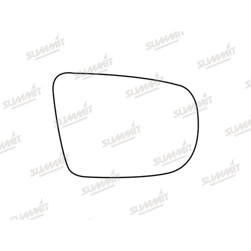 Summit Stick-On Standard Mirror Glass fits Subaru Legacy 03 to 09 RHS - Summit Shop