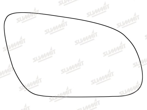 Summit Stick-On Standard Mirror Glass fits Audi A8 02 to 08 RHS - Summit Shop