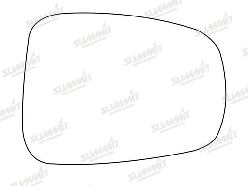 Summit Stick-On Aspheric Mirror Glass fits Citroen C8, Fiat Ulysee, Lancia Phedra Peug 807 RHS - Summit Shop