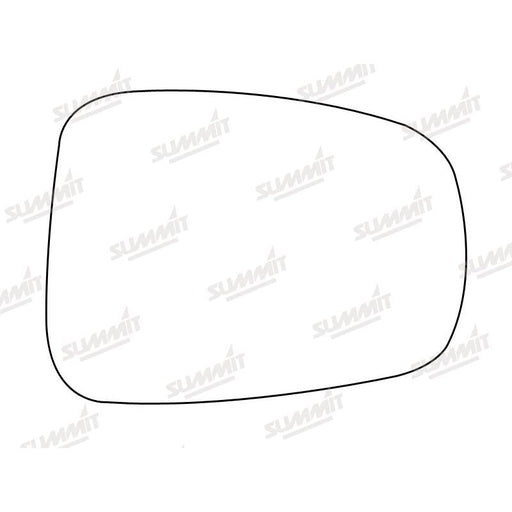 Summit Stick-On Aspheric Mirror Glass fits Citroen C8, Fiat Ulysee, Lancia Phedra Peug 807 RHS - Summit Shop