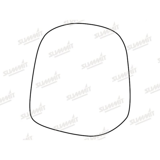 Summit Stick-On Standard Mirror Glass fits Toyota Landcruiser 09 to 15 RHS - Summit Shop