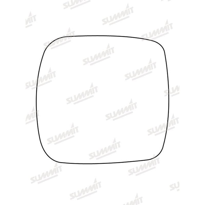 Summit Stick-On Standard Mirror Glass fits Renault Kangoo 07 on LHS RHS - Summit Shop