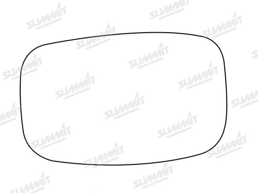 Summit Heated Base Plate With Standard Mirror Glass fits Ford Fiesta 94 to 02, Escort 94 on RHS - Summit Shop