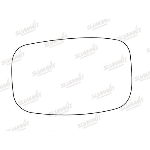Summit Heated Base Plate With Standard Mirror Glass fits Ford Fiesta 94 to 02, Escort 94 on RHS - Summit Shop