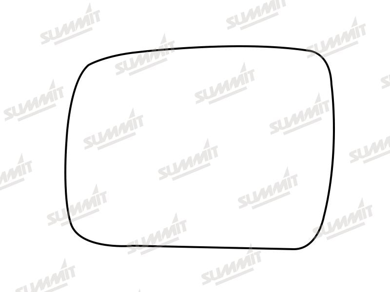 Summit Heated Base Plate With Standard Mirror Glass fits Land Rover Discovery 09 to 13 LHS - Summit Shop