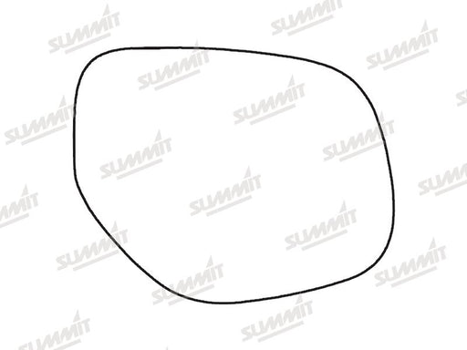 Summit Stick-On Standard Mirror Glass fits Mitsubishi Outlander (Including PHEV) 2012 on RHS - Summit Shop