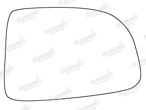 Summit Stick-On Standard Mirror Glass fits Kia Carens RHS - Summit Shop