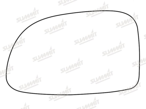 Summit Stick-On Standard Mirror Glass fits Daewoo Tacuma LHS - Summit Shop