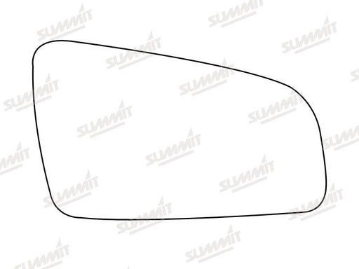 Summit Heated Base Plate With Standard Mirror Glass fits Vauxhall Zafira RHS - Summit Shop