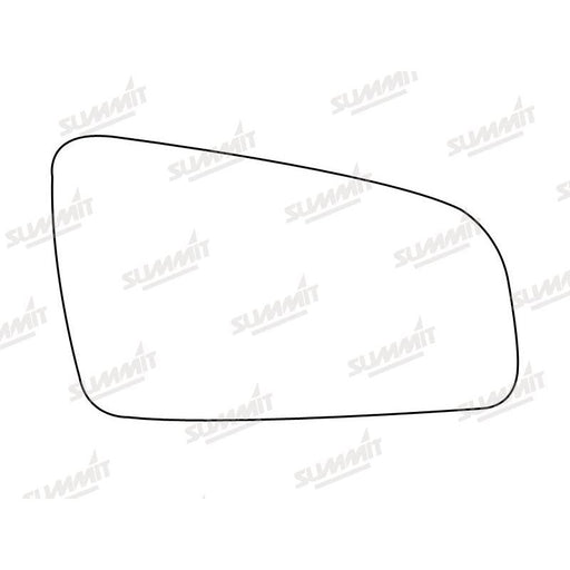 Summit Heated Base Plate With Standard Mirror Glass fits Vauxhall Zafira RHS - Summit Shop