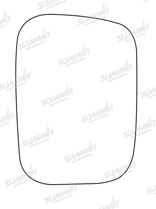 Summit Stick-On Commercial Mirror Glass fits Nissan Urvan 79 to 95 LHS - Summit Shop