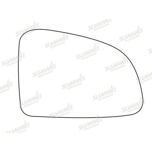Summit Heated Base Plate With Standard Mirror Glass fits Vauxhall Meriva RHS - Summit Shop
