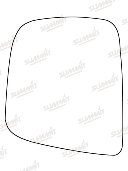 Summit Heated Backing Plate with Commercial Glass fits Nissan Nv200 Van 10-16 LHS - Summit Shop