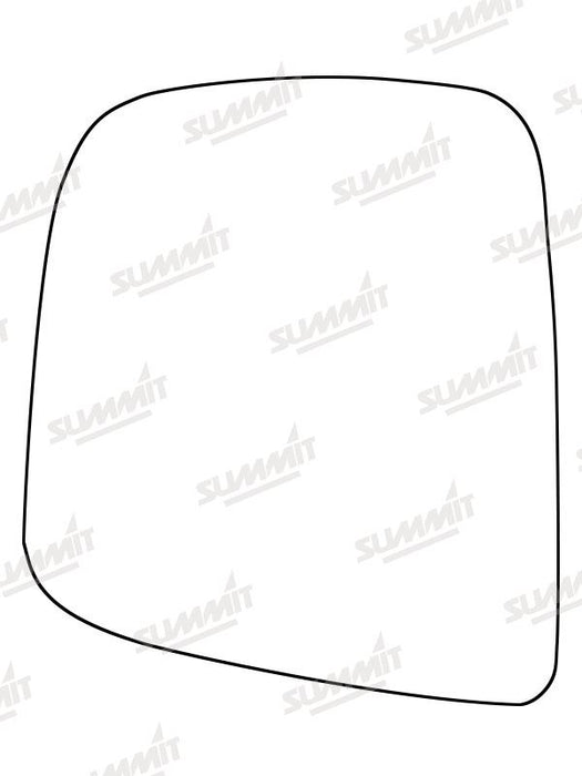 Summit Heated Backing Plate with Commercial Glass fits Nissan Nv200 Van 10-16 LHS - Summit Shop