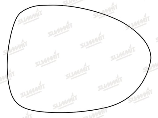 Summit Stick-On Standard Mirror Glass fits Mazda MX-5 10 to 16 RHS - Summit Shop